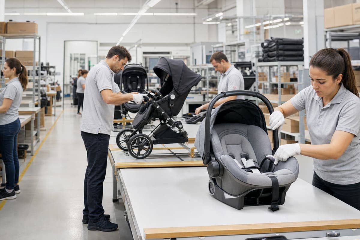 Factory Built For Premium Baby Mobility Products