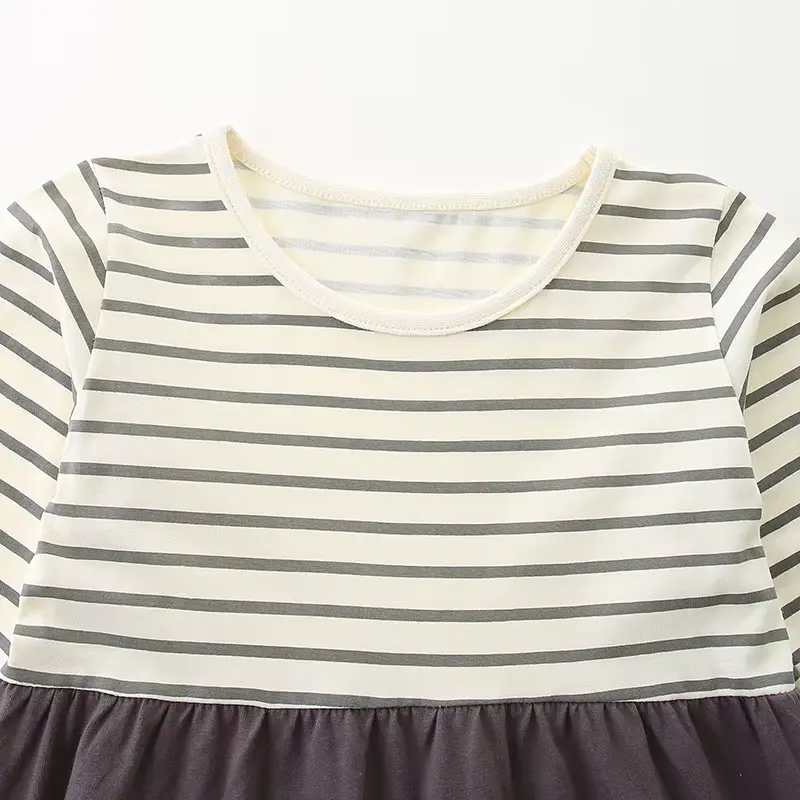 Girls Cotton Animal Princess Dress Normcore Minimalist Knee-length Soft Wholesale product image 3