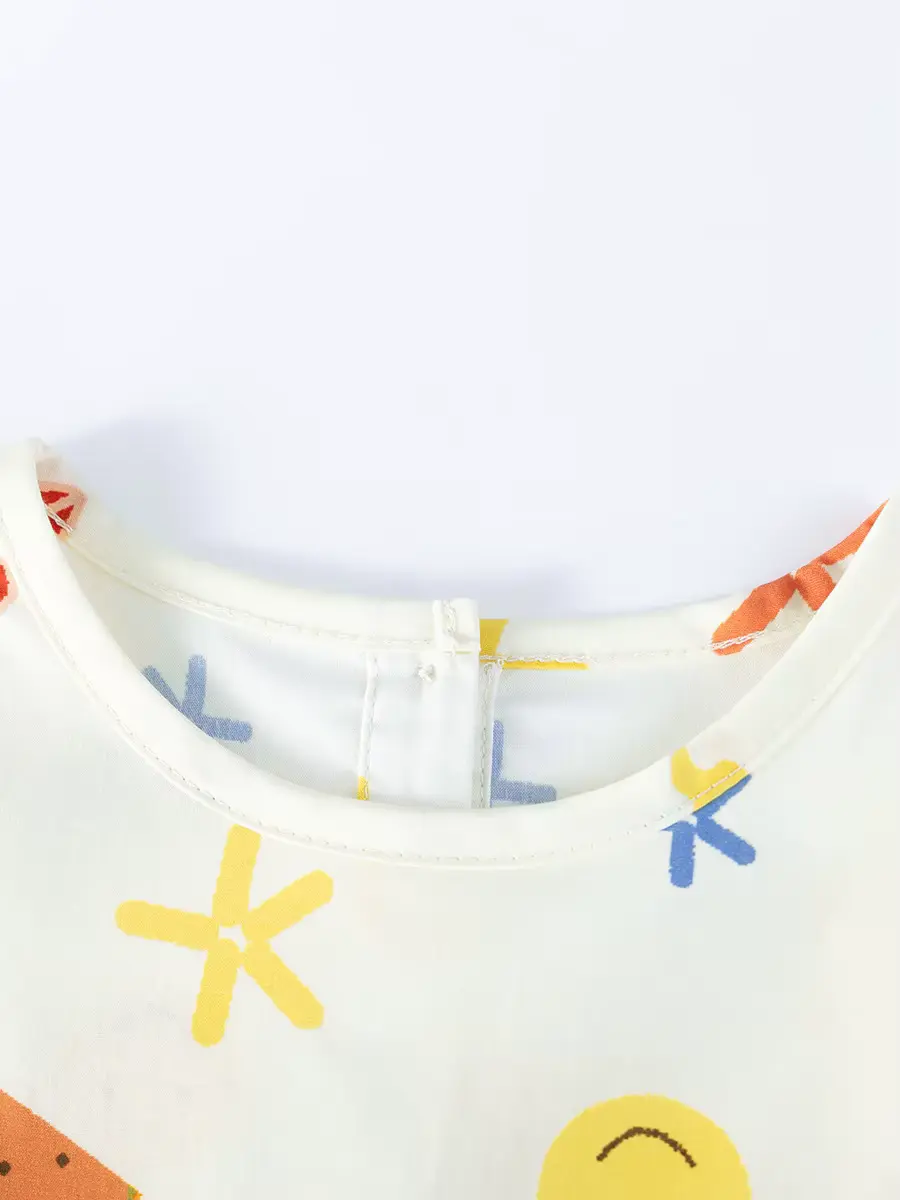 Dress Customized O-neck Knee-length Short Sleeve A-line Silhouette Garment Wholesale product image 2