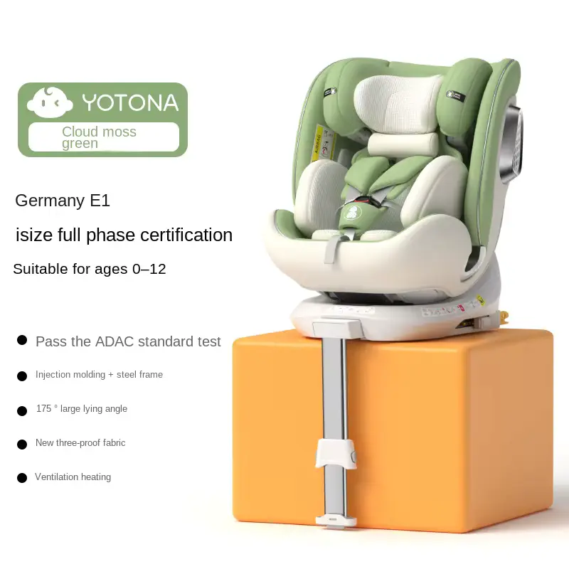 Seat 0-12 Years CAR Safety 360 Rotatable Reclining Breathable Wholesale