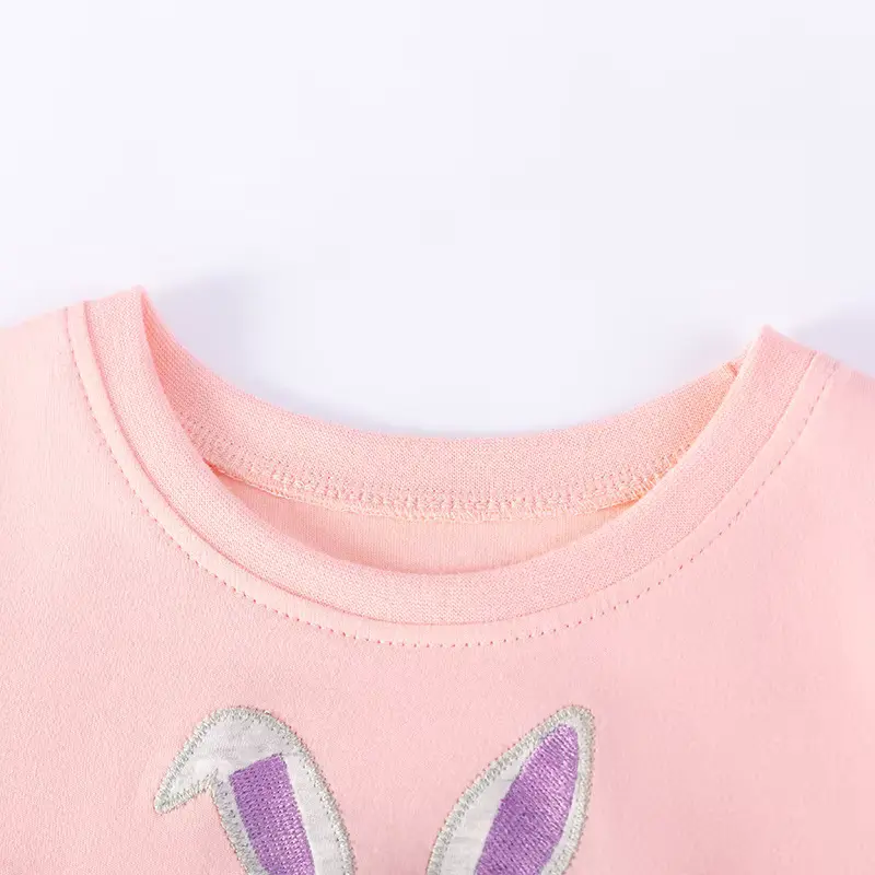 Girls Cotton Mesh Cartoon Rabbit Animal Skirt Sheath Knee-length Wholesale product image 2