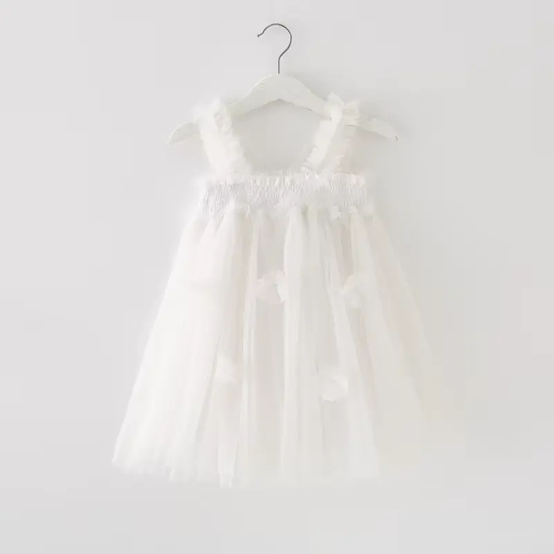 Girls Cotton Princess Dress Sleeveless Sweet Tutu Party Toddler Wholesale product image 3