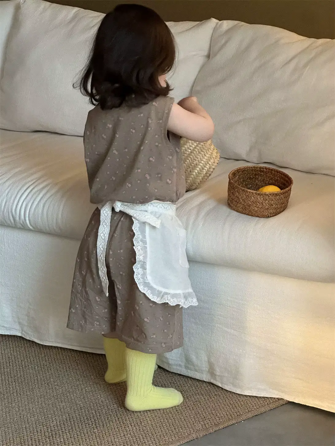 Girls Cotton Shorts SET Sleeveless AND Two-piece Soft Clothes Wholesale product image 3