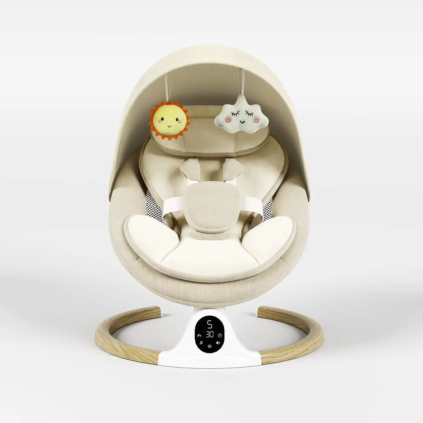 Cotton Chair Electric Rocker FOR Newborns Music Soothing Sleep Wholesale product image 3