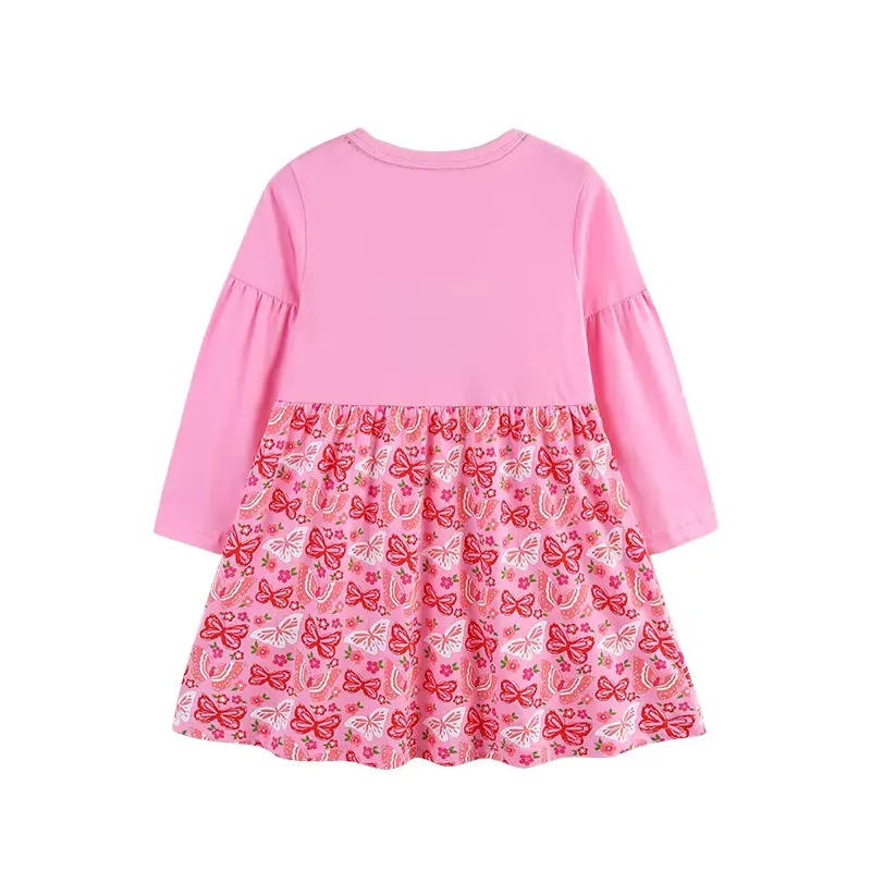 Girls Cotton Cartoon Animal Princess Dress Skirt Sweet Round Wholesale product image 2
