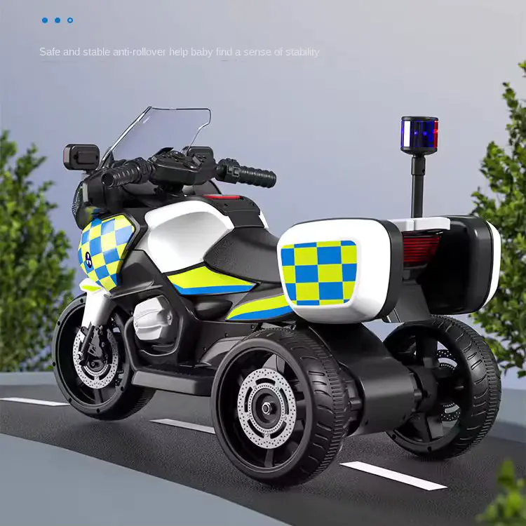 Boys Girls Electric Motorcycle Tricycle 3wheel Rechargeable Ride ON Educational Wholesale product image 3