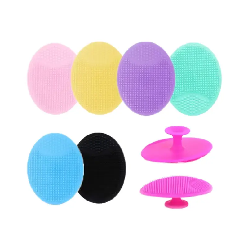 Customized Plastic Round Multifunction Cleaning Brush FOR Newborn Hair OEM Wholesale product image 3