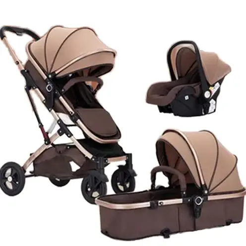 Stroller Seat Hot-selling European-style 3-in Foldable Multifunctional Carriage With Wholesale