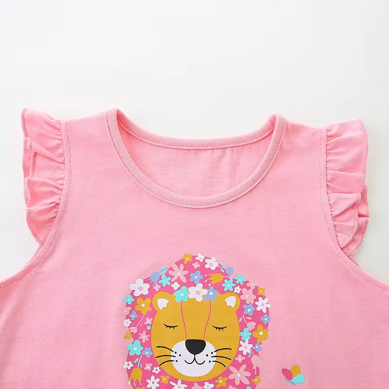 Girls Cotton Cartoon Animal SET Leisure Soft Knitted Short Wholesale product image 4