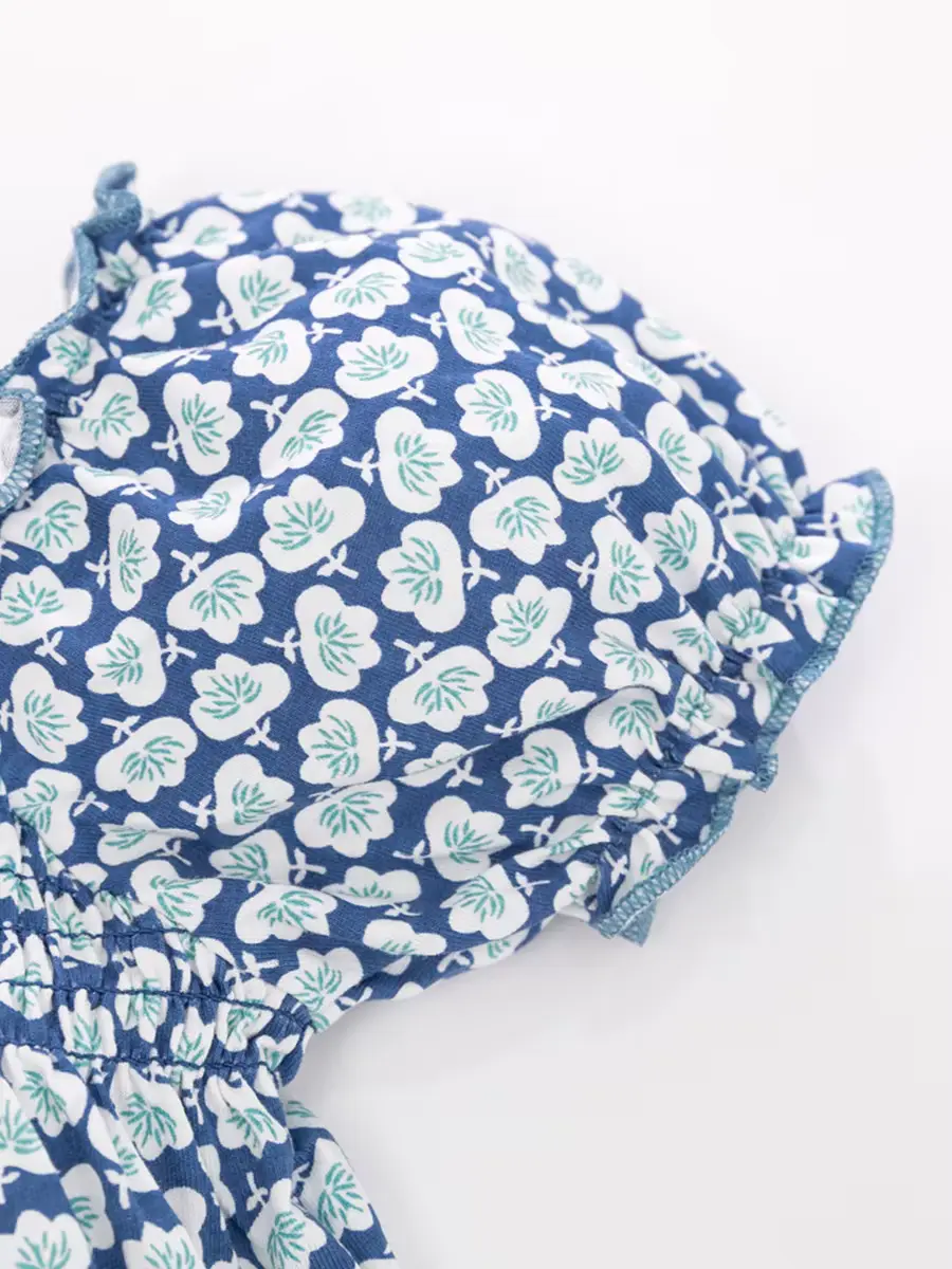 Girls Cotton T-shirt Short Sleeve Silk O-neck Washable Worsted Wholesale product image 3