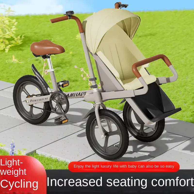 Stroller Seat Model Three-wheel Bicycle Front FOR Parents Aluminum Wholesale