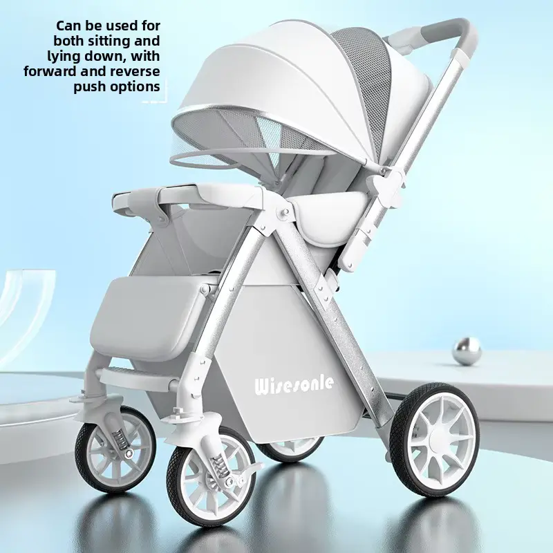Stroller Newborn 0-6 Months Lightweight Foldable Stainless Steel Frame Wholesale