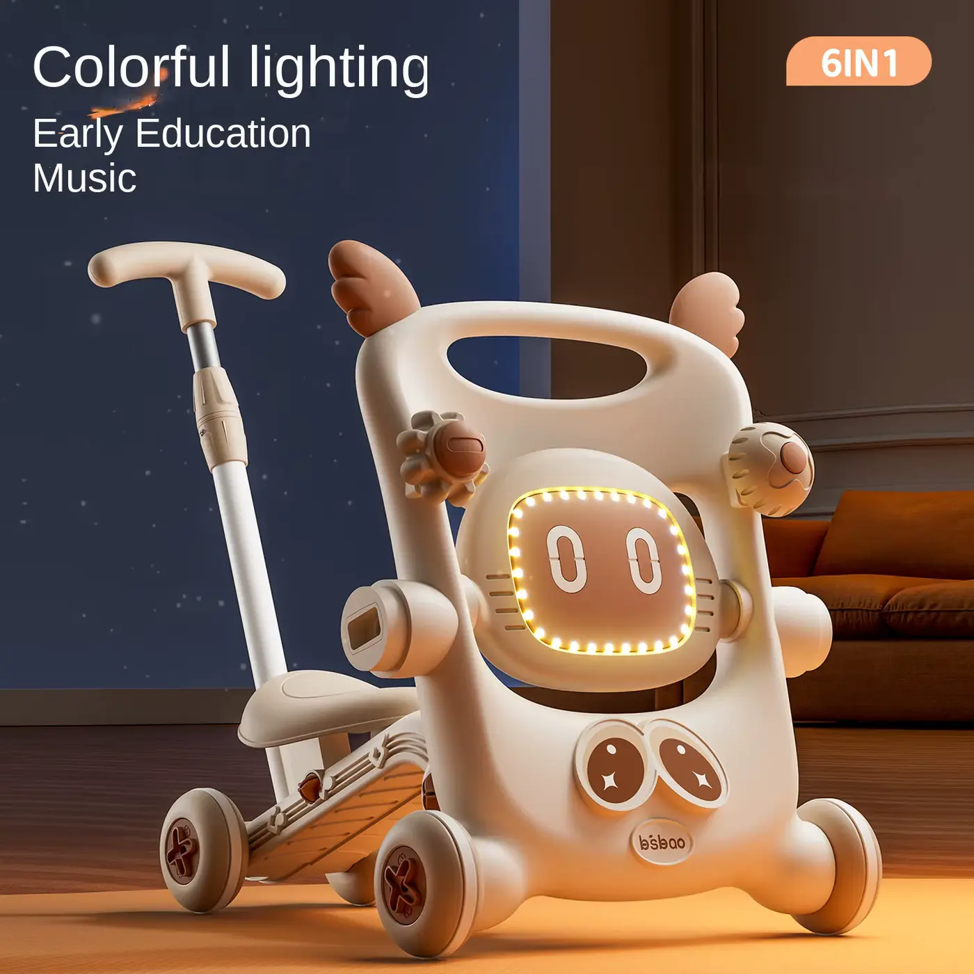 Stroller Walker Foldable AND Multi-functional Six-in ONE TOY CAR Wholesale product image 3