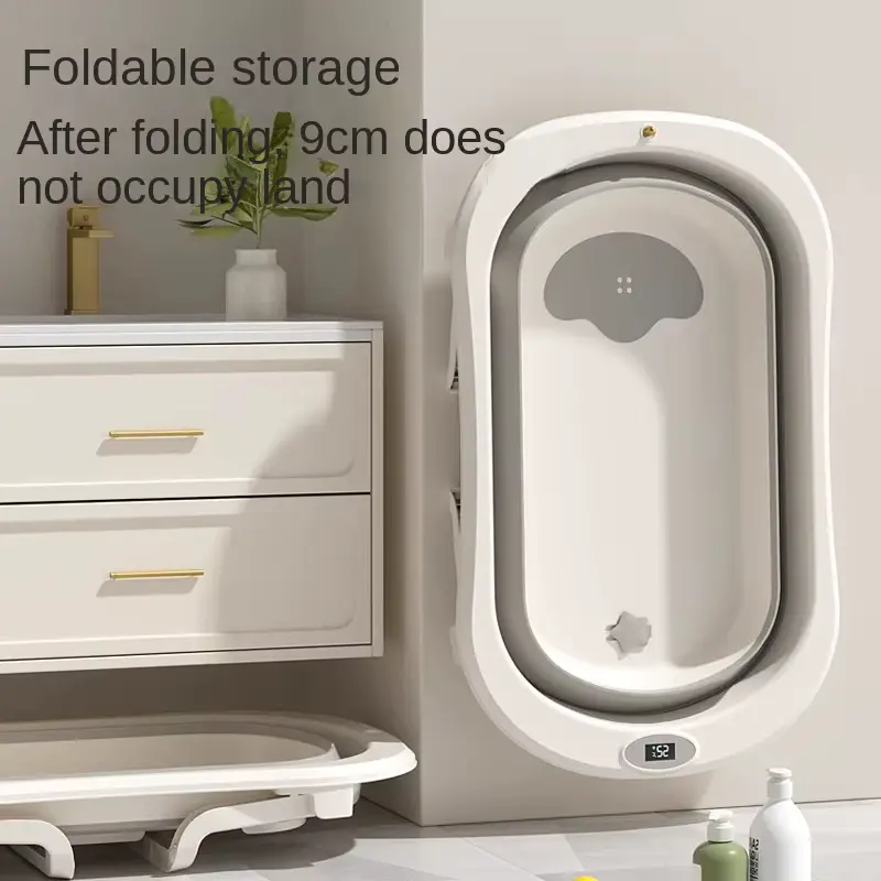 Foldable Bathtub With Smart Temperature Sensor Ideal FOR Home OEM Wholesale product image 3