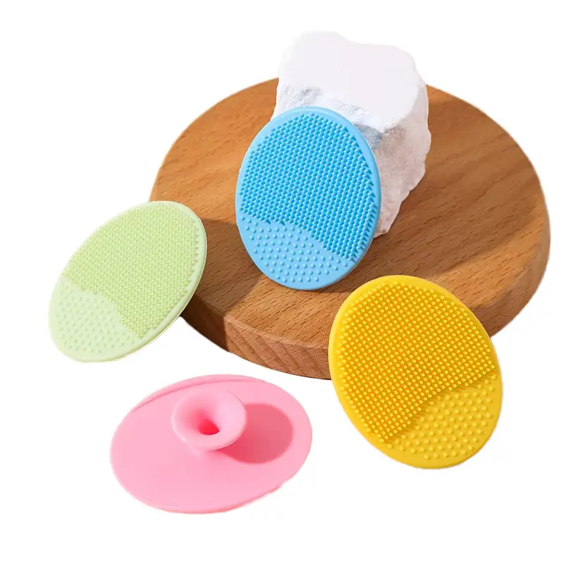 Customized Plastic Round Multifunction Cleaning Brush FOR Newborn Hair OEM Wholesale