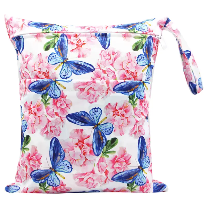 Print Printed Rabbit White Double Zipper Eco-friendly Text Polyester OEM Wholesale product image 3