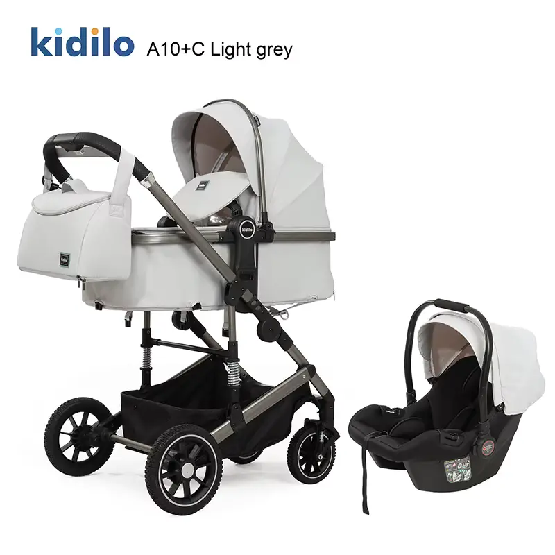 Stroller Seat One-button Folding High-view Carriage Safety CAN SIT Wholesale product image 3