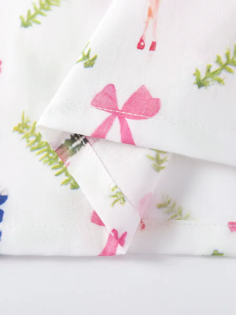 Girls Cotton Cartoon Print Dress 2026 Arrival Boutique Polyester Wholesale product image 4