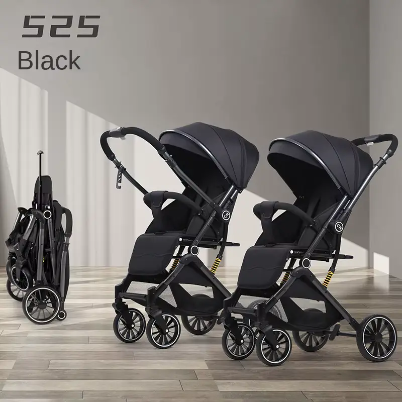 Stroller Travel Systems Lightweight Portable 2-in Foldable Compact Pram Wholesale product image 3