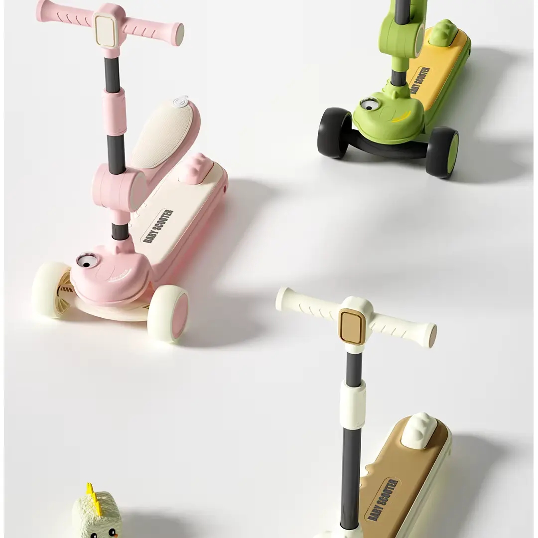 Scooter Adjustable 3-in Foot Dual USE SIT Ride Sliding Wholesale product image 3