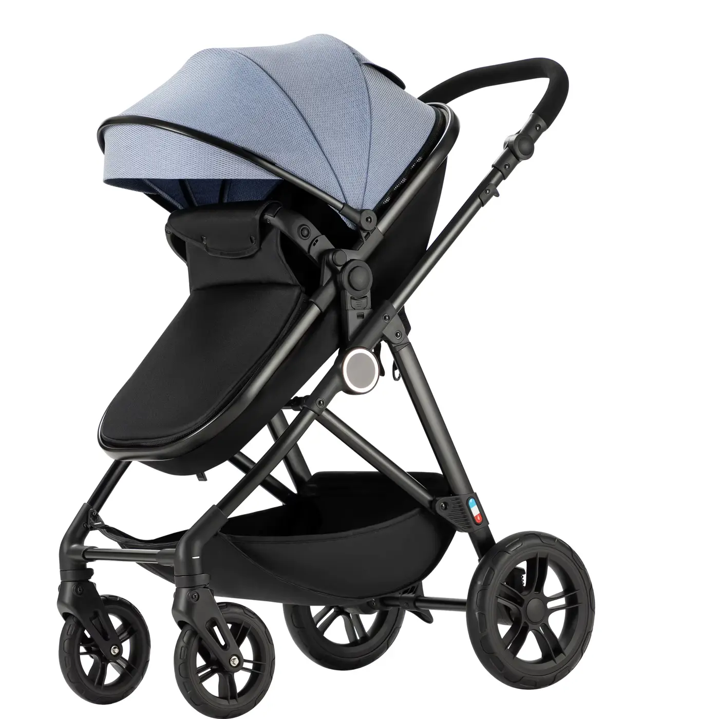 Stroller High Landscape Stainless Steel Reversible Reclining Foldable Wheels Wholesale