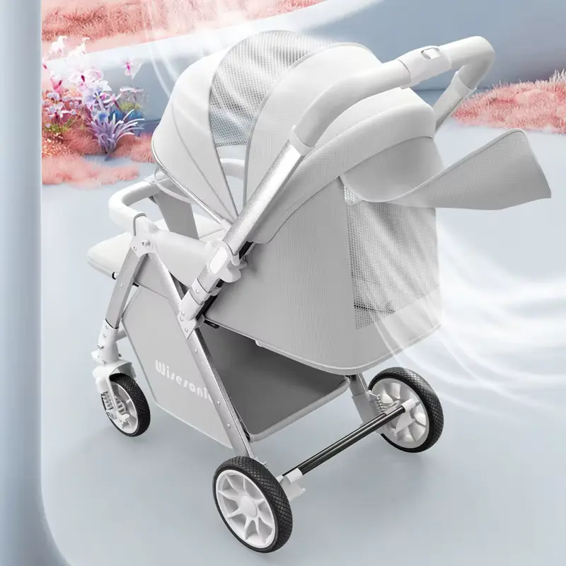 Stroller Newborn 0-6 Months Lightweight Foldable Stainless Steel Frame Wholesale product image 3