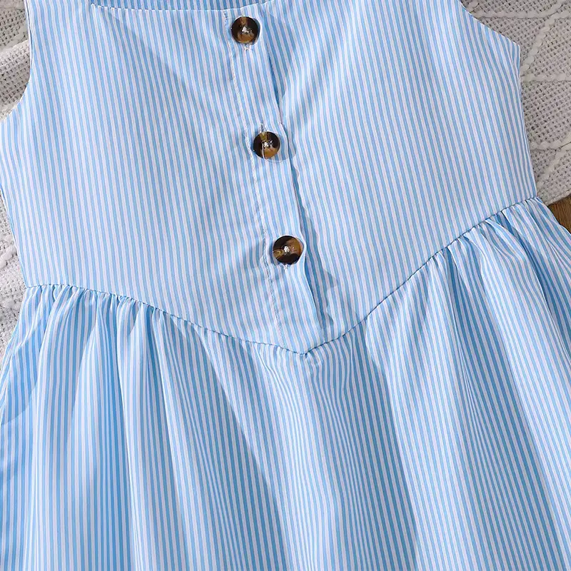 Girls Cotton Dress FOR Essentials Sofia Grainge Crocheted Solid Wholesale product image 4
