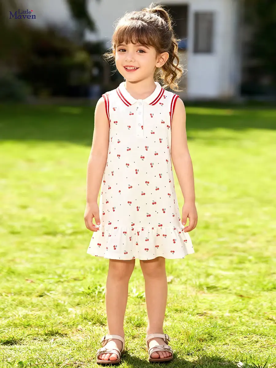 Cotton Cartoon Princess Dress Skirt Girl Child Straight FOR Wholesale