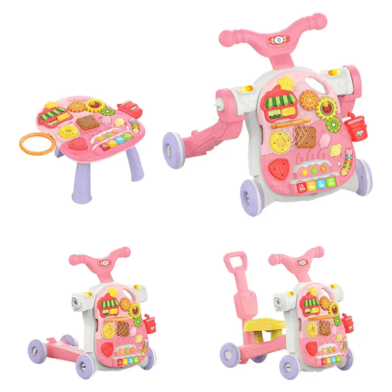 Stroller Walker Seat Scooter 4-in Multifunction With Rocking Horse Wholesale