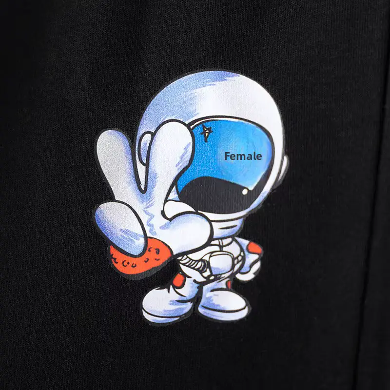 Cotton Cartoon T-shirt Shorts SET Letters BOY AND Short Wholesale product image 4