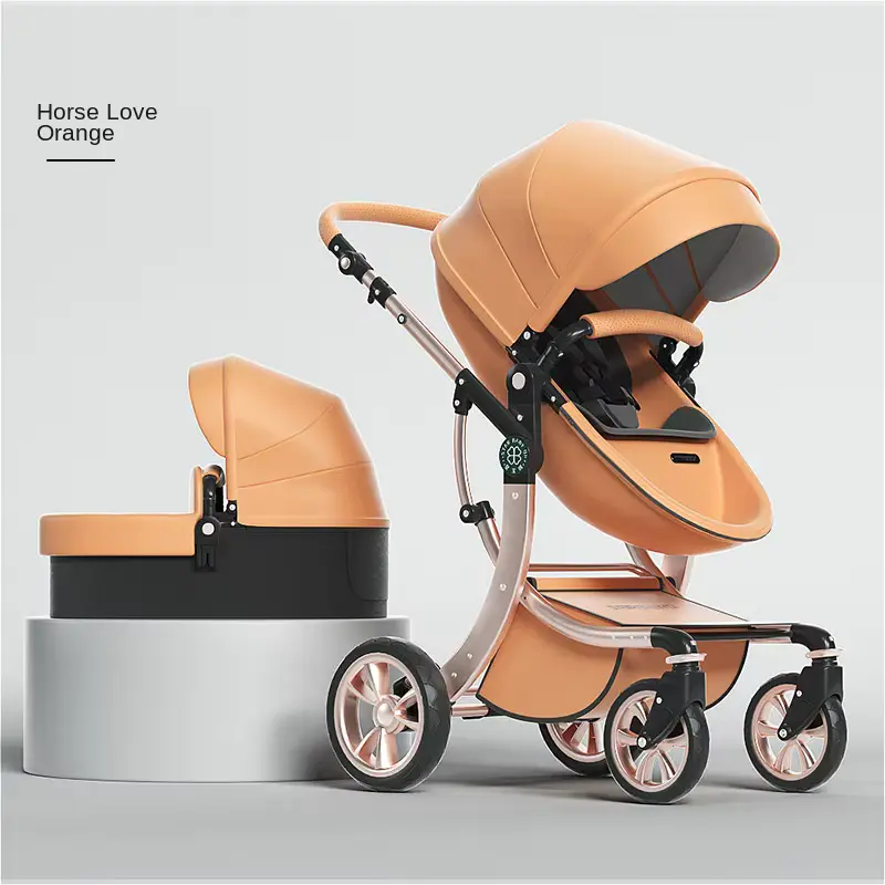Stroller Newborn Spine Protection Eggshell Aluminum Alloy CAN SIT Wholesale