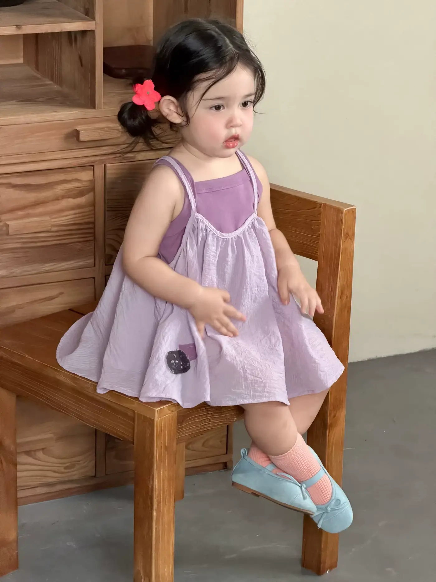 Girls Cotton SET Clothing Rompers Two-piece Anti-bacterial Washable Infant-toddler Wholesale product image 2