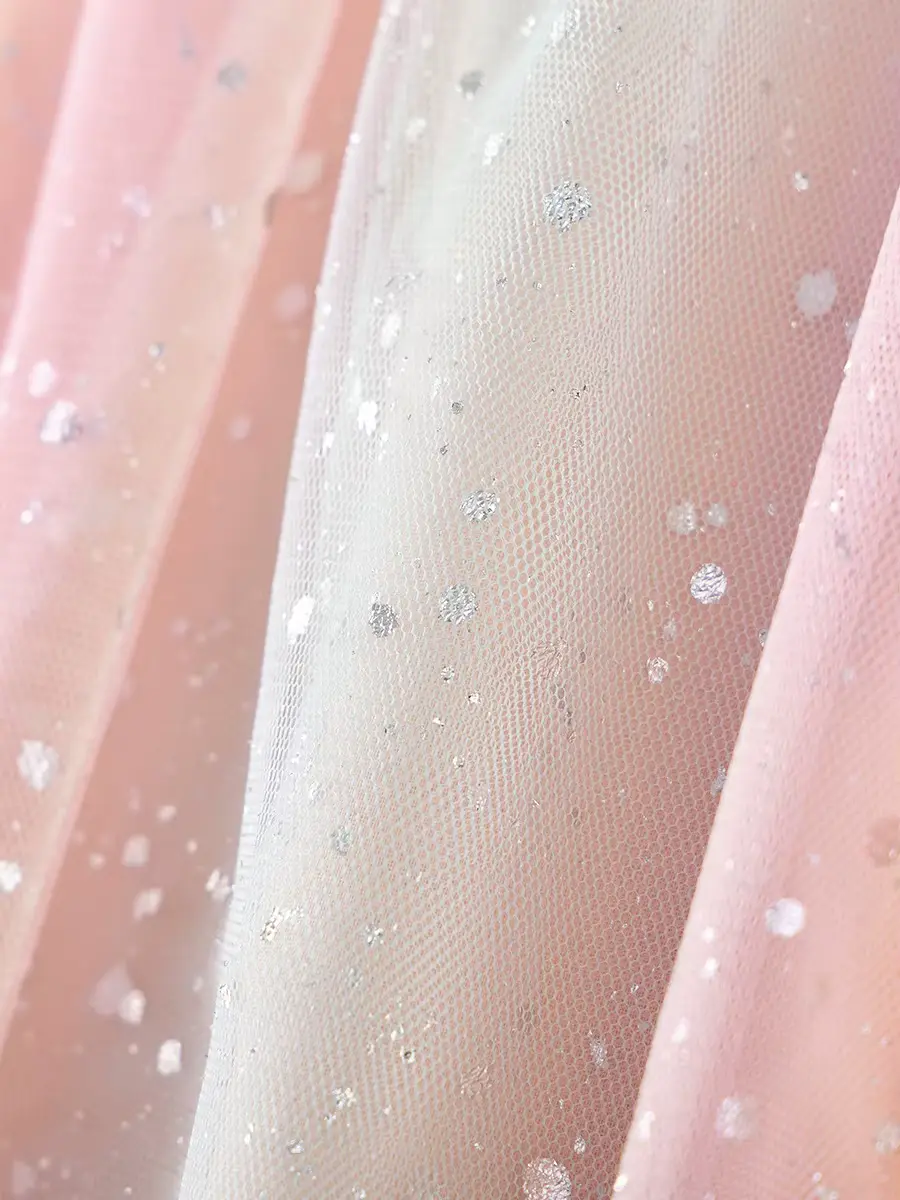 Princess Dress Gauze O-neck Patchwork Knee-length Girl 10 Years Wholesale product image 4
