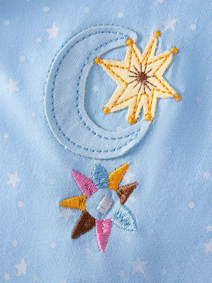 Girls Cotton Dress 2026 Arrival Flower Embroidery O-neck A-line Wholesale product image 4