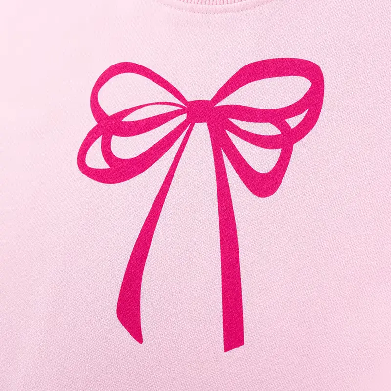 Girls SET Clothing Boutique BOW Plaid Polyester Long Sleeve Wholesale product image 2