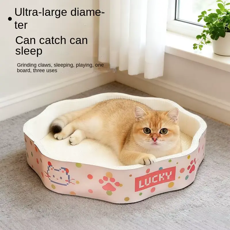 CAT All-in ONE Litter Scratching Basin Board Wear-resistant Corrugated OEM Wholesale