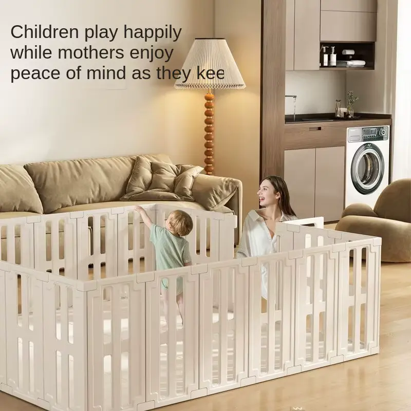 Playpen Indoor Play Fence With MAT Safety Guardrail FOR Wholesale product image 3