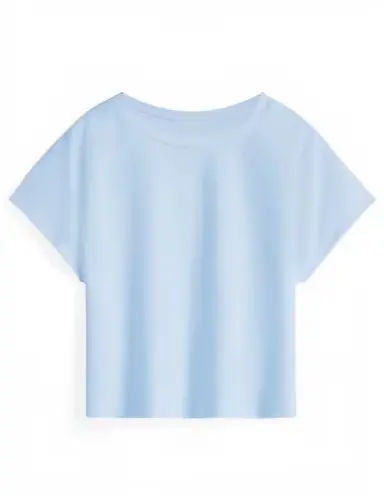 Girls T-shirt Arshiner Tie-dyed Elegant Flowing Sleeve Neck Blouse Wholesale