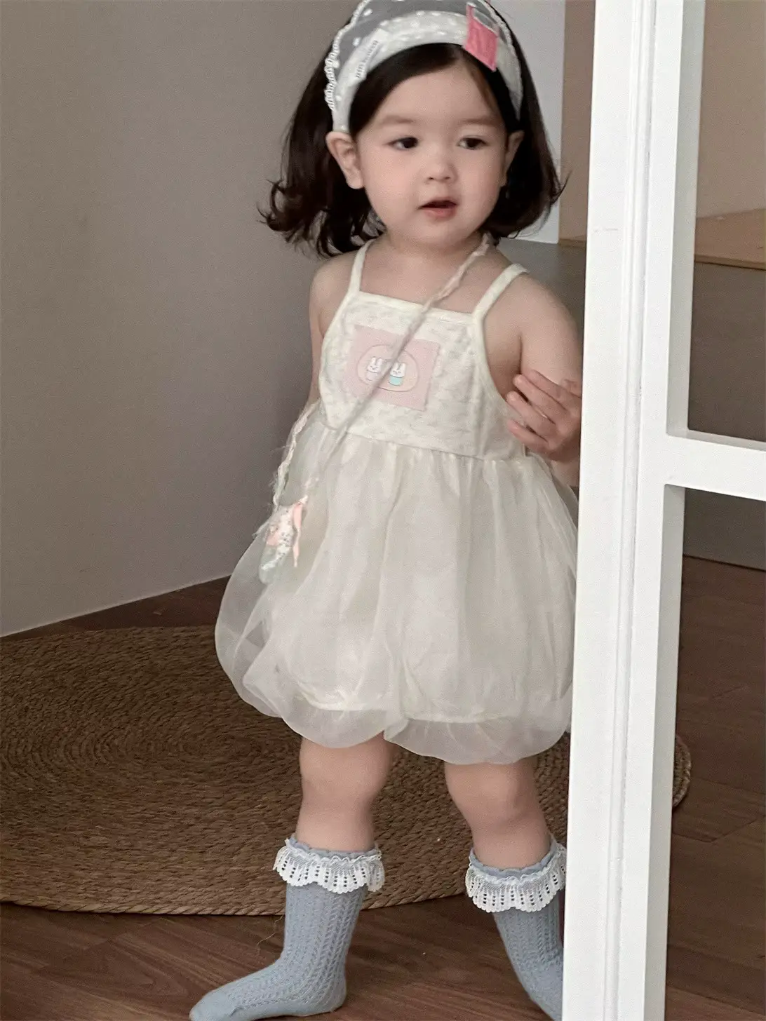 Cotton Princess Arrival Girl Rompers Washable Anti-bacterial Regular Sleeve Clothing Wholesale product image 2