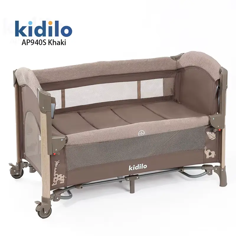 Cartoon BED Kidilo Luxury 3-in Convertible Bedside Crib Newborn-friendly Wholesale product image 3