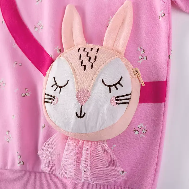 Girls Cotton Cartoon Print Clothing Years Long-sleeve Soft Trousers Wholesale product image 3