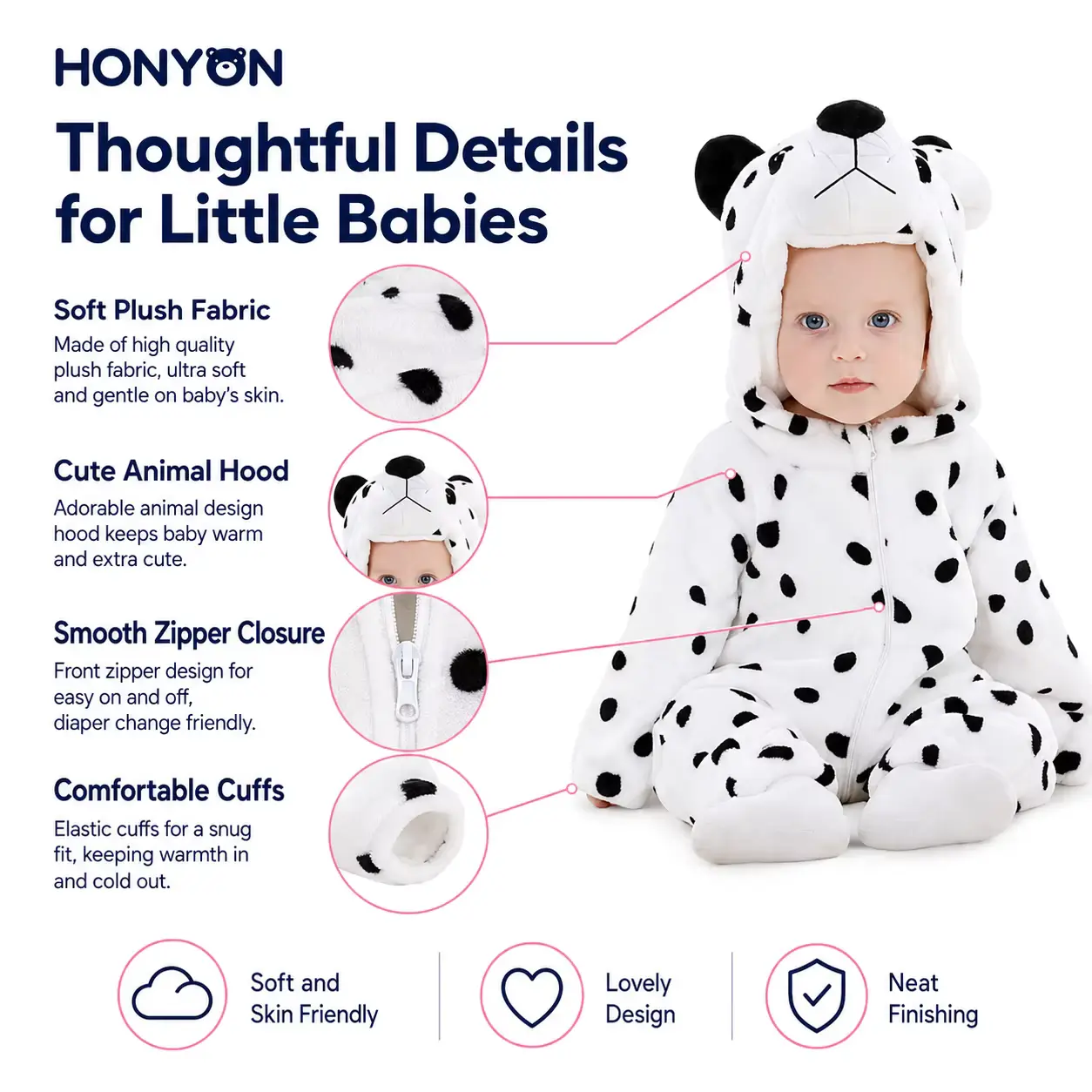 Unisex Cotton Animal Michley Factory Wholesale ODM Jumpsuit 3d Clothing product image 2