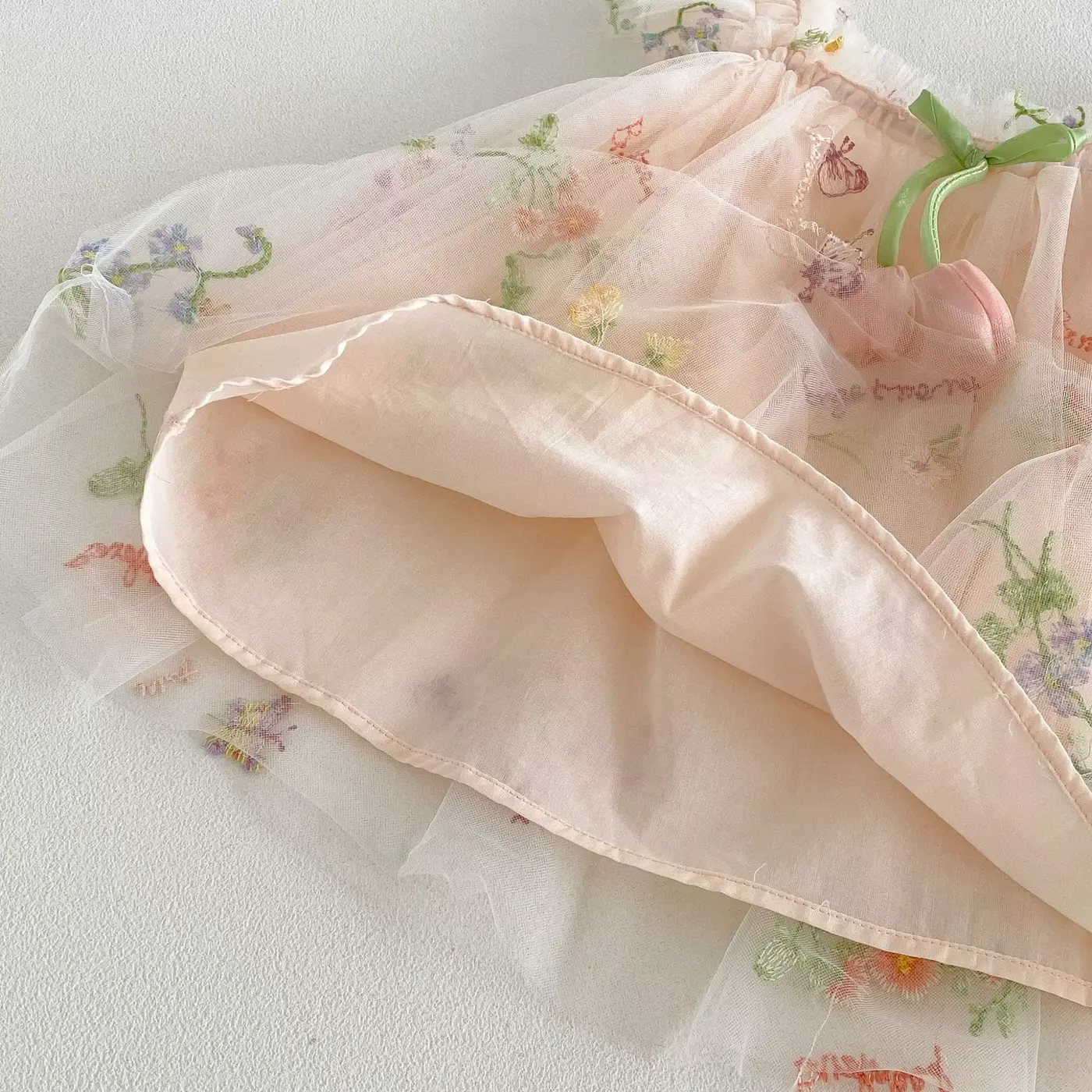 Girls Cotton Printed Princess Multiple Styles Sleeveless Flower Knitted Clothing Wholesale product image 3