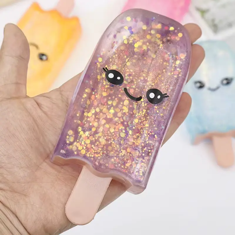 Boys Girls Cross-border Hot-selling Gold Powder Maltose Series Popsicle Educational Wholesale