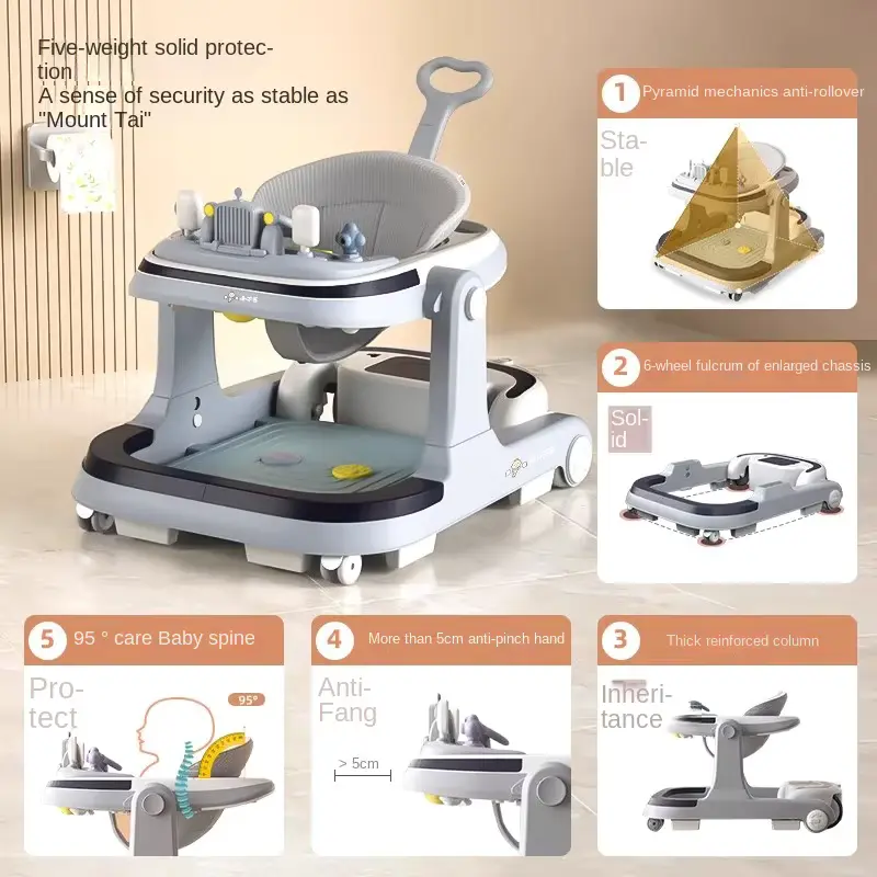 Walker Learning TO Walk Anti-slip Suitable FOR Babies Aged Wholesale