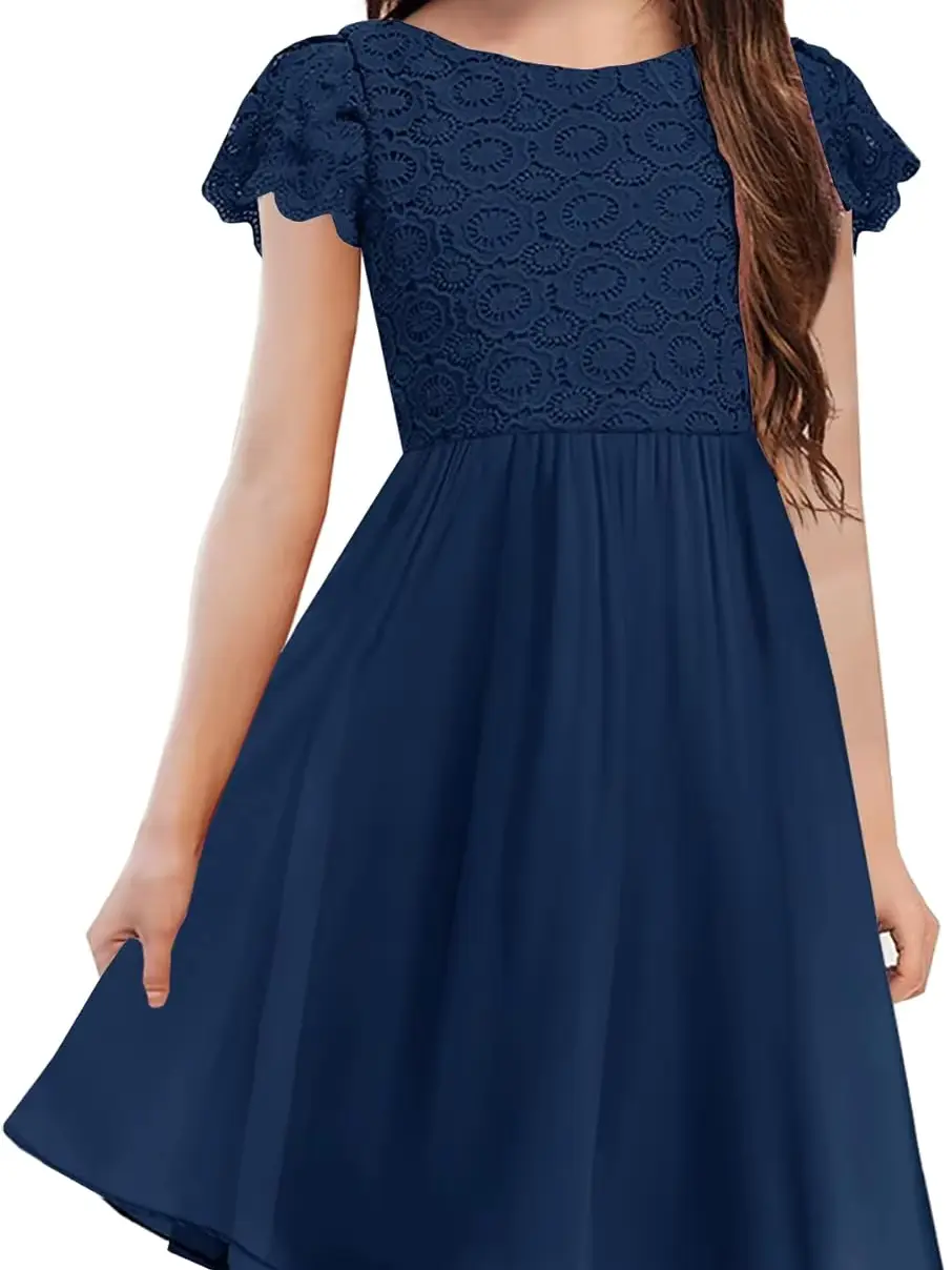 Girls Princess Dress Skirt Lace Vest Yarn ONE Year Wholesale