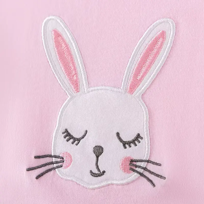 Girls Mesh Cartoon Rabbit Animal Princess Dress Ruffle Short Wholesale product image 2