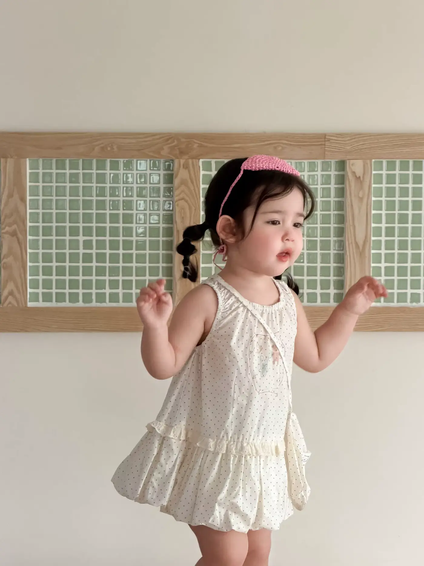 Girls Cotton Clothing Rompers Thin Washable AND Anti-bacterial Wear Wholesale product image 4