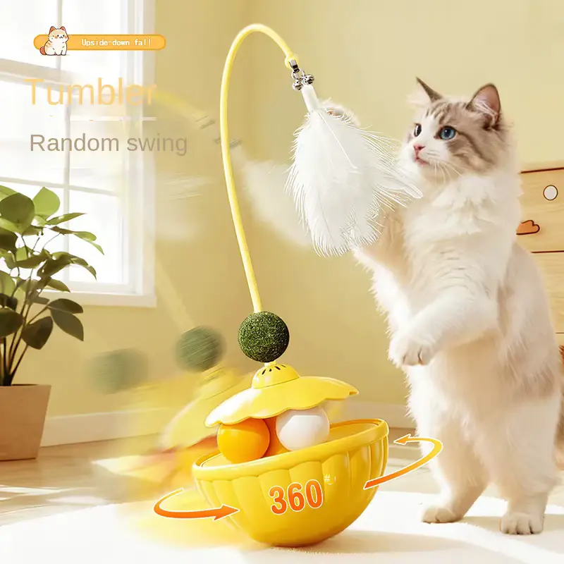 CAT Classic Toys Feather Wands Catnip Balls Tumblers AND Educational Wholesale product image 2