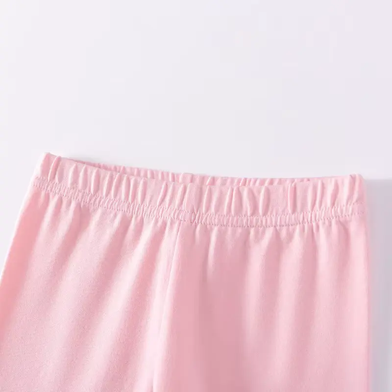 Girls Cotton Cartoon Clothing Long Sleeve Solid-color Trousers Soft Wholesale product image 4